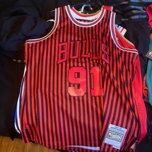 Denis Rodman Stripped Bulls jersey price negotiable